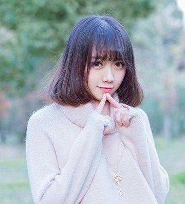 梨花烫短发波波头图片 最新梨花头发型图片