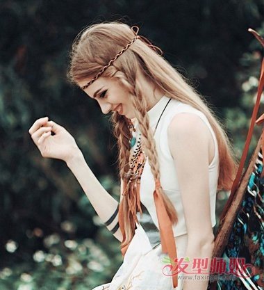 两个小辫子散发的发型 两个小辫子的发型叫什么