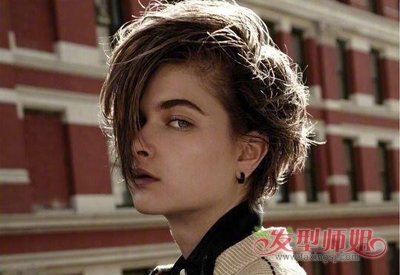 敢于挑战中性短发的女生才是真·非主流 24女生帅气短发设计时髦又迷人