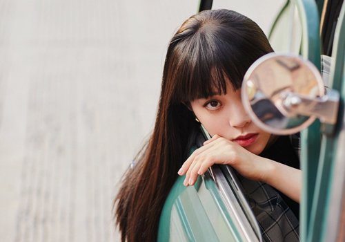 黑长直依旧是高中淑女最爱发型 时下高中少女长直发流行款锦集