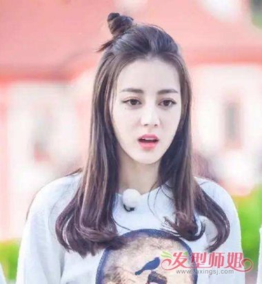 迪丽热巴苹果头怎么扎 迪丽热巴苹果头扎法